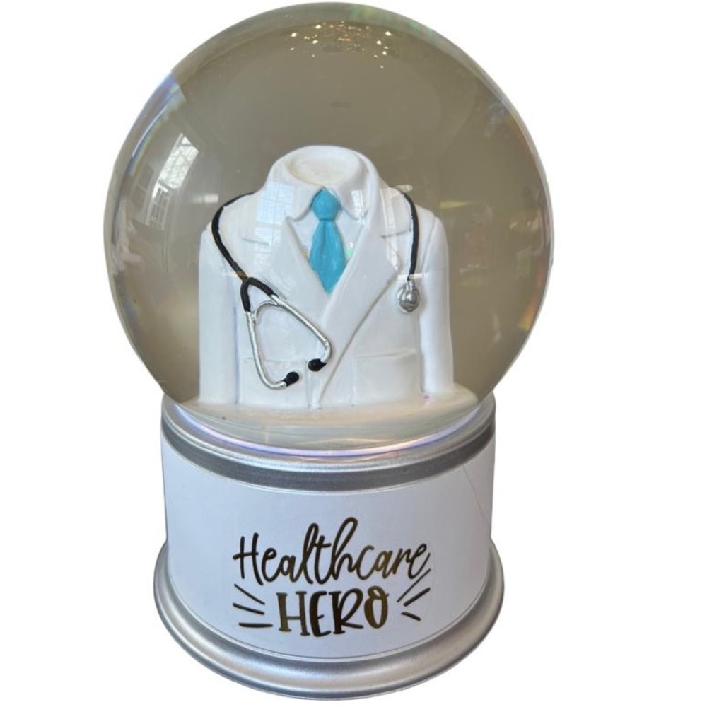 New Gorgeous Healthcare “Hero” Musical Waterglobe